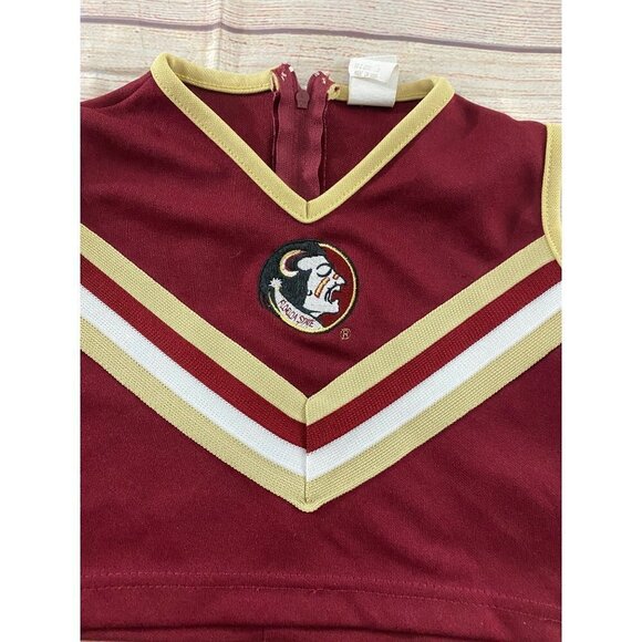 Little King Florida State Little Girls Cheerleading Top (Only) - 3 - Picture 2 of 9